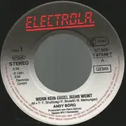 7inch Vinyl Single - Andy Borg - Wenn Kein Engel Mehr Weint