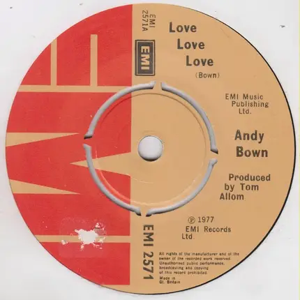 Andy Bown - Love Love Love