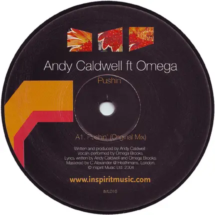 Andy Caldwell Ft Omega - Pushin'