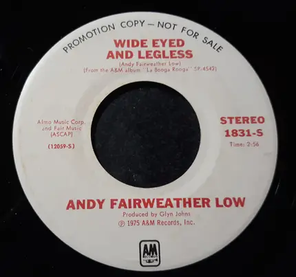Andy Fairweather-Low - Wide Eyed And Legless