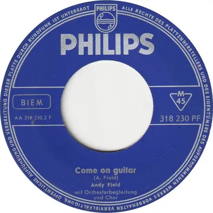 Andy Field - Marie / Come On Guitar