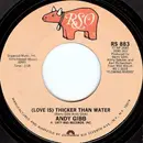 7inch Vinyl Single - Andy Gibb - (Love Is) Thicker Than Water