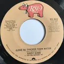 7inch Vinyl Single - Andy Gibb - (Love Is) Thicker Than Water