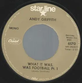 Andy Griffith - What It Was Was Football Pt. 1 & Pt. 2