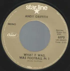 Andy Griffith - What It Was Was Football Pt. 1 & Pt. 2