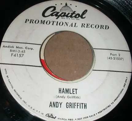 Andy Griffith - Hamlet