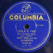 Andy Iona and his Islanders - Hola E Pae / Vana Vana