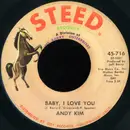 7inch Vinyl Single - Andy Kim - Baby, I Love You
