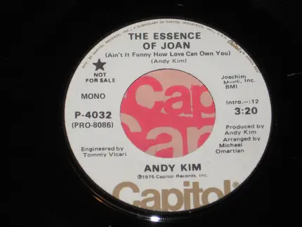 Andy Kim - The Essence Of Joan (Ain't It Funny How Love Can Own You)