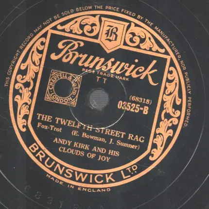 Andy Kirk and his Clouds of Joy - The count / the twefth street rag