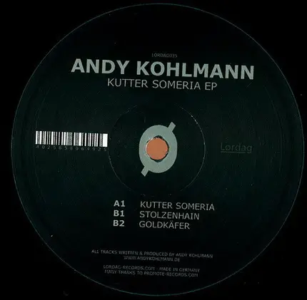 Andy Kohlmann - Kutter Someria Ep