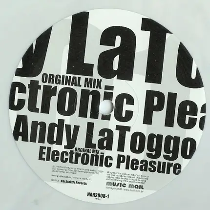 Andy LaToggo - Electronic Pleasure