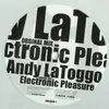 12'' - Andy LaToggo - Electronic Pleasure - Grey Marbled Vinyl