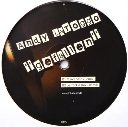 Andy LaToggo - Gefallen