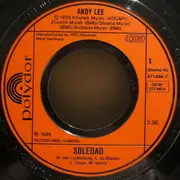 7inch Vinyl Single - Andy Lee - Soledad