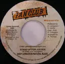 7inch Vinyl Single - Andy Livingston / Natural Black - Stand Up For Justice