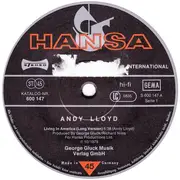 12inch Vinyl Single - Andy Lloyd - Living In America (Long Version)