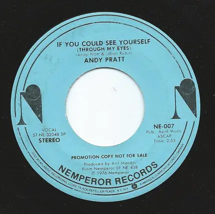 Andy Pratt - If You Could See Yourself (Through My Eyes)