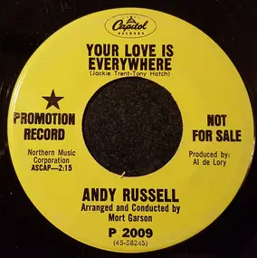 Andy Russell - Your Love Is Everywhere / Welcome To My World