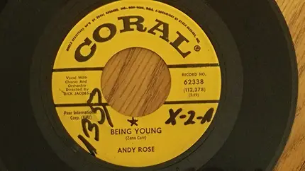 Andy Rose - Being Young / Say What's New