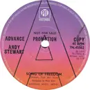 7inch Vinyl Single - Andy Stewart - Song Of Freedom - Promo