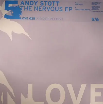 ANDY STOTT - THE NERVOUS EP