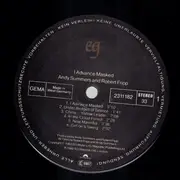 LP - Andy Summers And Robert Fripp - I Advance Masked - Textured