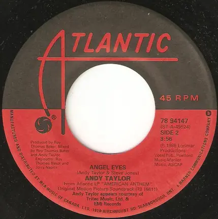 Andy Taylor - Take It Easy