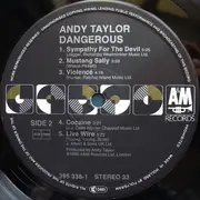 LP - Andy Taylor - Dangerous