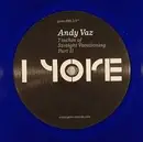 7inch Vinyl Single - Andy Vaz - 7inches Of Straight Vacationing Part II - Transparent Blue Vinyl