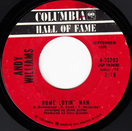 Andy Williams - Home Lovin' Man