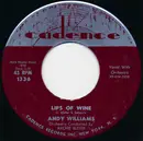 7inch Vinyl Single - Andy Williams - Lips Of Wine