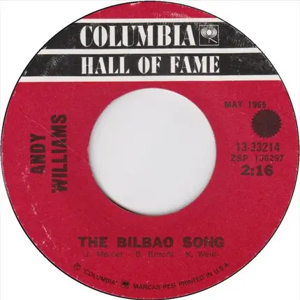 Andy Williams - The Bilbao Song