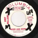 7inch Vinyl Single - Andy Williams - More And More