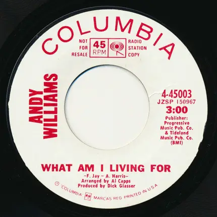 Andy Williams - A Woman's Way