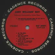 LP - Andy Williams - Andy Williams' Best