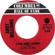 7inch Vinyl Single - Andy Williams - Happy Heart / Live And Learn