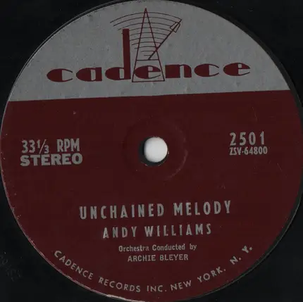 Andy Williams - I'm So Alone / Unchained Melody