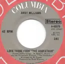 7inch Vinyl Single - Andy Williams - Love Theme From 'The Godfather' (Speak Softly Love) / Home For Thee - 2nd pressing