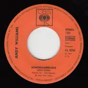 7inch Vinyl Single - Andy Williams - Schicksalsmelodie (Where Do I Begin) (Theme From Love Story)