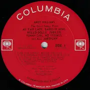 LP - Andy Williams - Songs From My Fair Lady And Other Broadway Hits - Mono