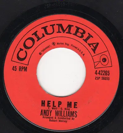Andy Williams - The Wonderful World Of The Young / Help Me