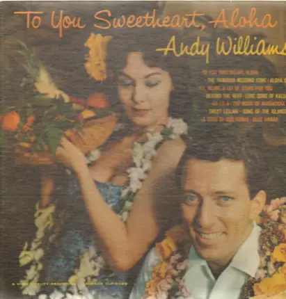 Andy Williams - To You Sweetheart, Aloha