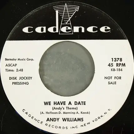 Andy Williams - Wake Me When It's Over