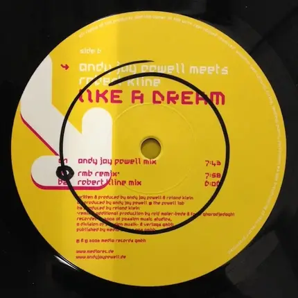 Andy Jay Powell Meets Robert Kline - Like A Dream