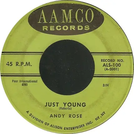 Andy Rose - Just Young