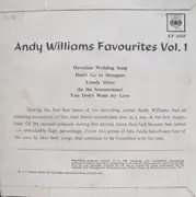 7'' - Andy Williams - Andy Williams Favourites Volume 1