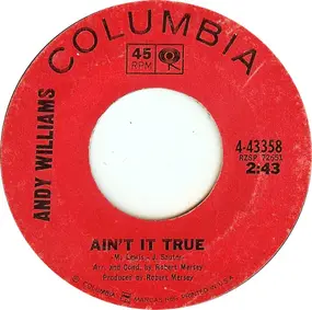 Andy Williams - Ain't It True