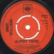 7'' - Andy Williams - Almost There - Push-Out Centre
