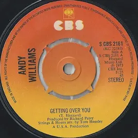 Andy Williams - Getting Over You